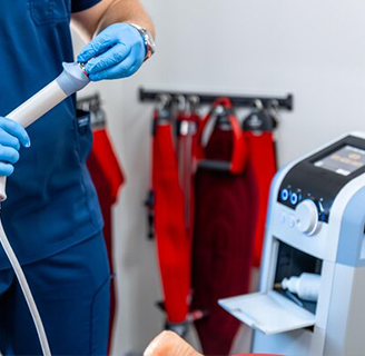 Радіохвильове лікування апаратом "Сургітрон"